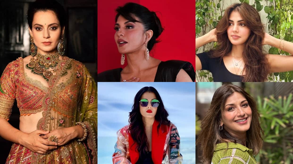 Before Kangana Ranaut These Actresses faced Legal Trouble Jacqueline Fernandez to Rhea Chakraborty