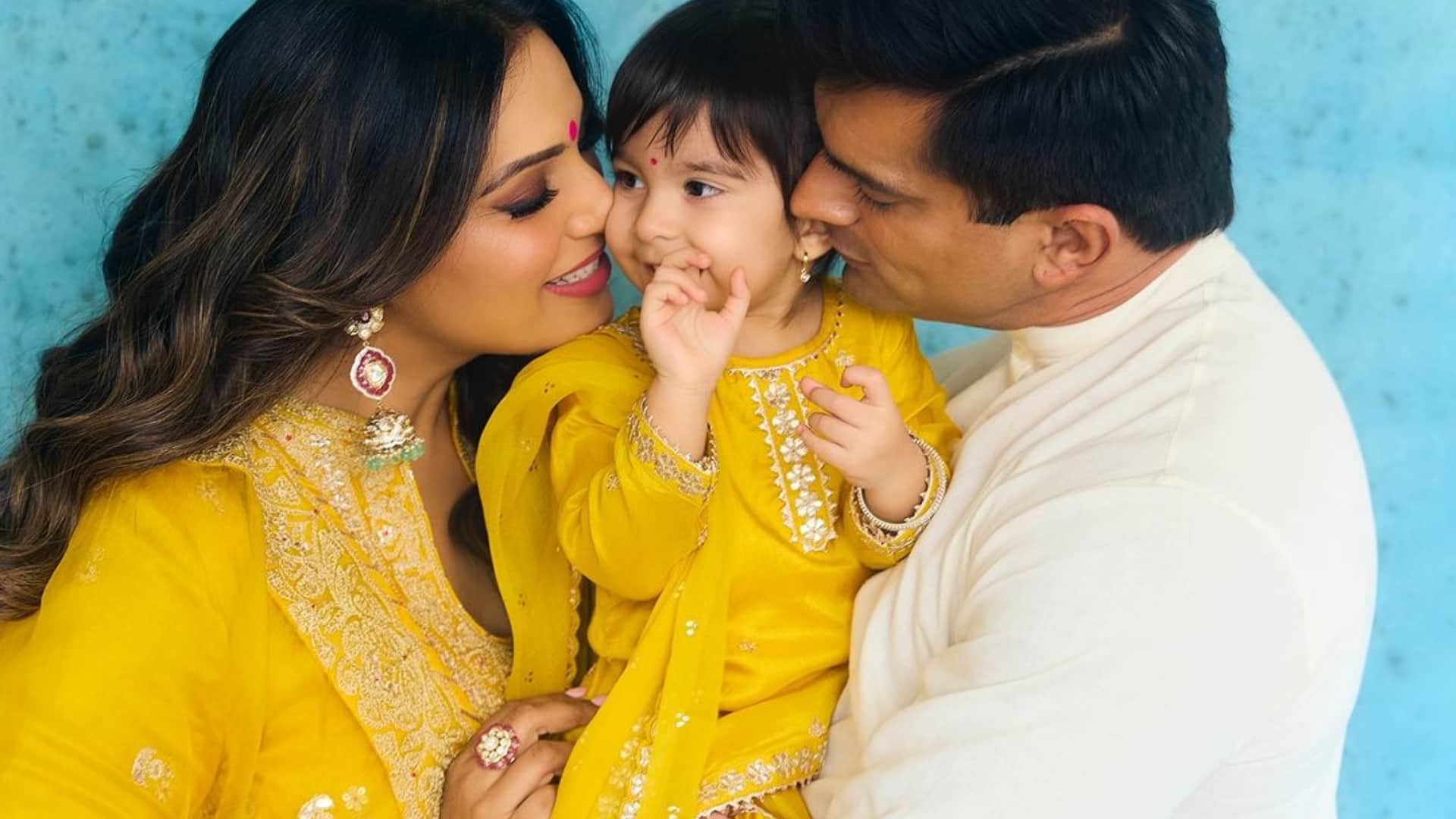 Bipasha Basu Karan Singh Grover daughter Devi birthday little munchkin turns 2 singing cutest song goes viral