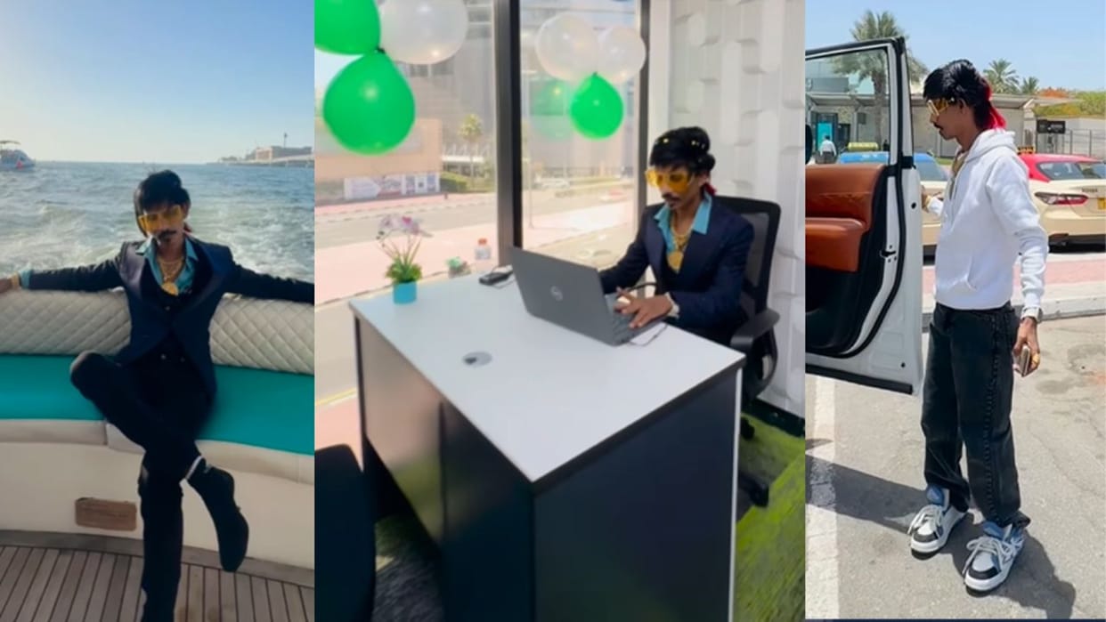 dolly chaiwala new office in dubai trending video dolly chaiwala Video