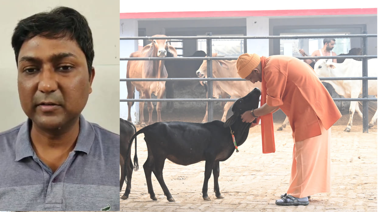 During public darshan in Gorakhpur, a complainant from Banaras complained to the CM.