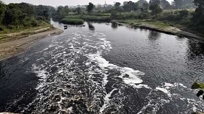 Kali River in Aligarh