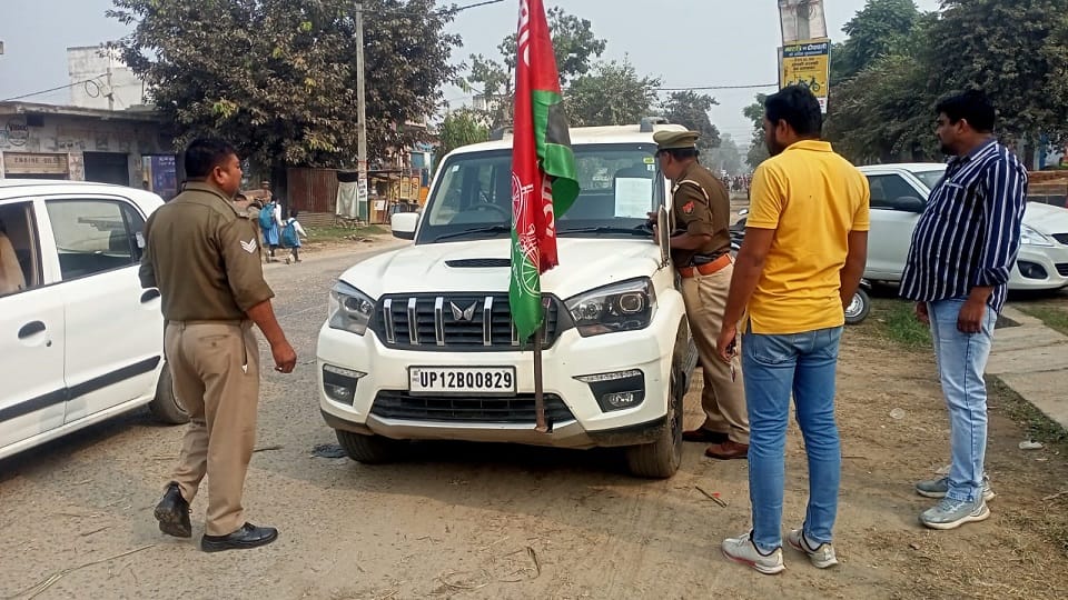 Meerapur by-election: Kadir Rana angry over seizing of car in Morna, altercation and ruckus with policemen