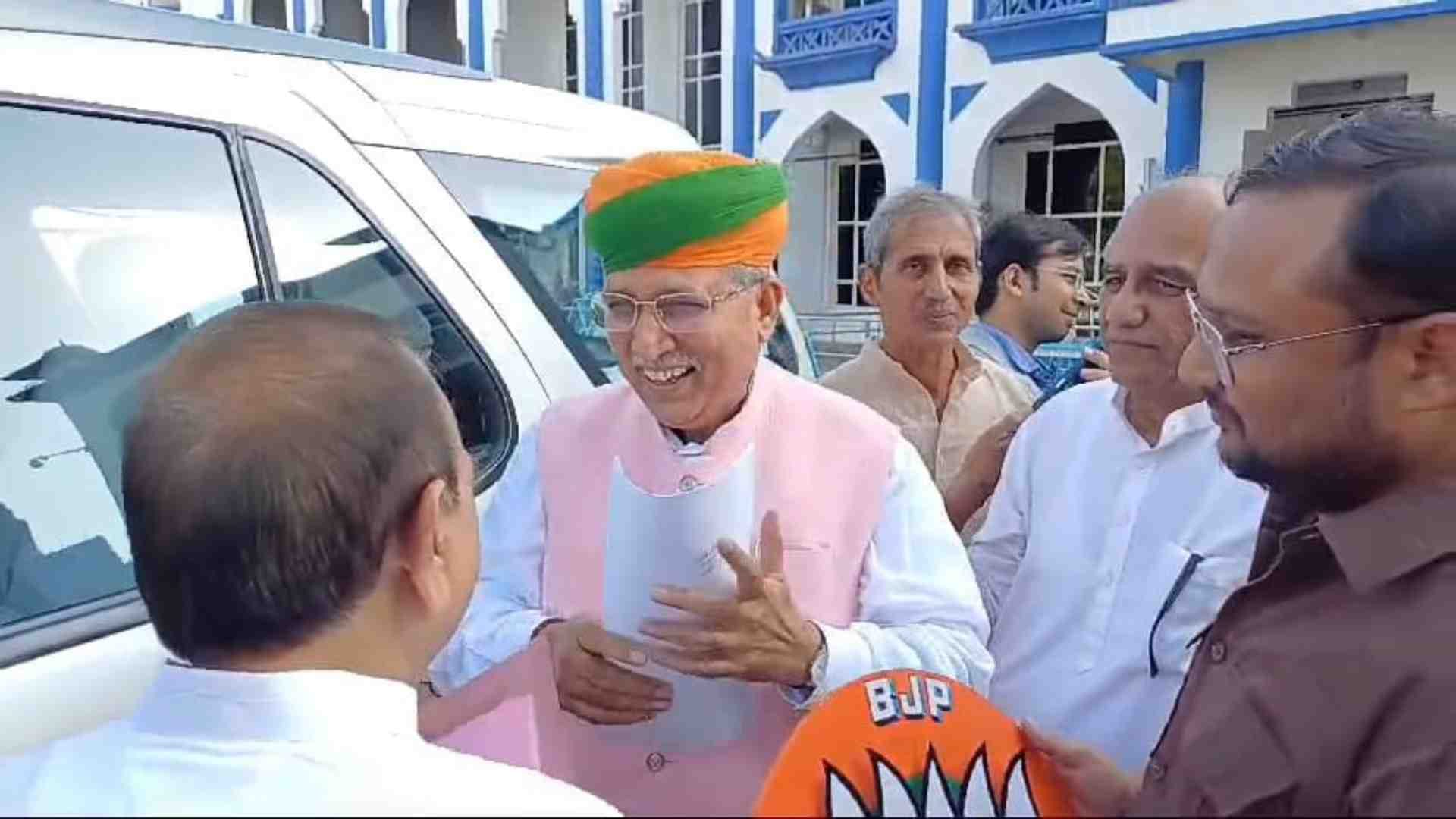 केंद्रीय कानून मंत्री अर्जुन राम मेघवाल।