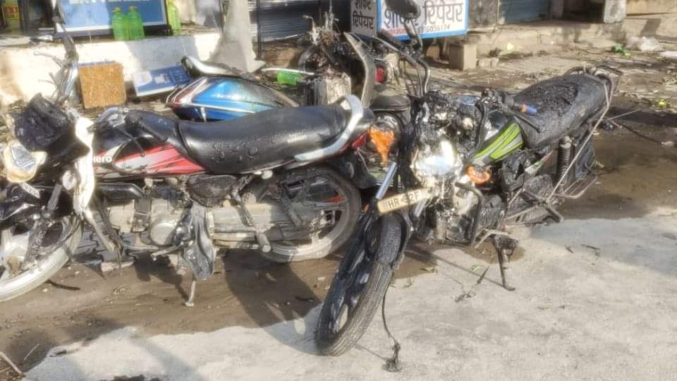 Shopkeeper dies of burns in fire caused by leaking PNG pipeline in Palwal