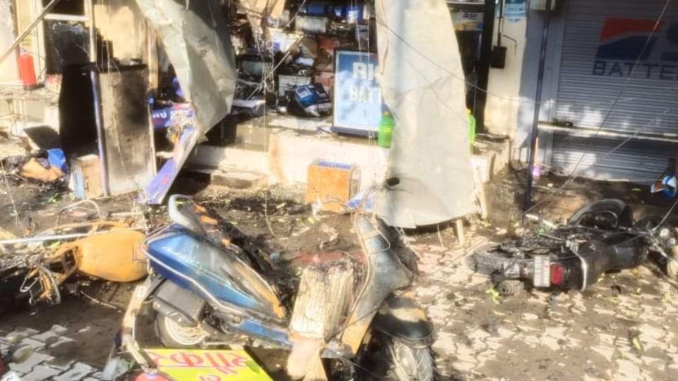 Shopkeeper dies of burns in fire caused by leaking PNG pipeline in Palwal