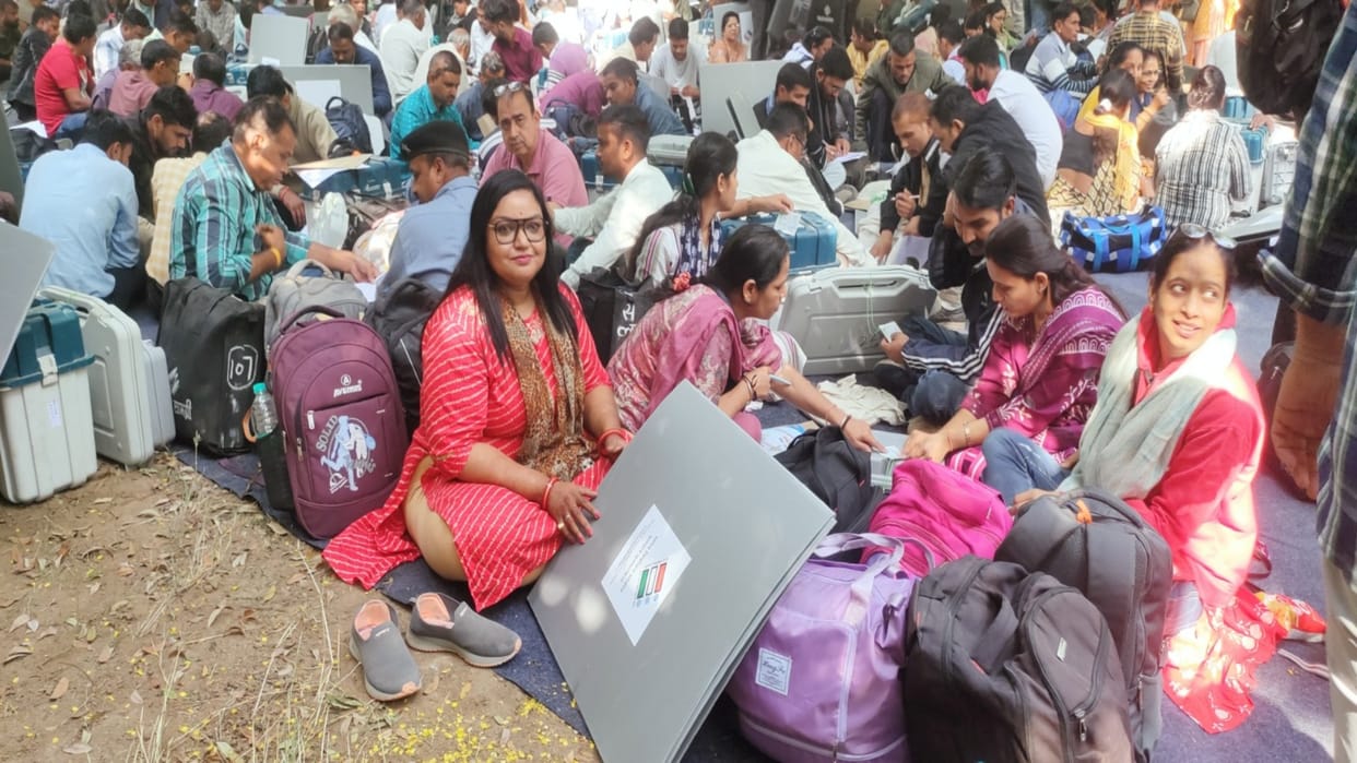 Salumbar Bypolls: Voting process will start from 7 am tomorrow, teams left for polling stations
