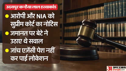 Udaipur Kanhaiyalal murder case Supreme Court issues notice to murder accused seeks response from NIA too