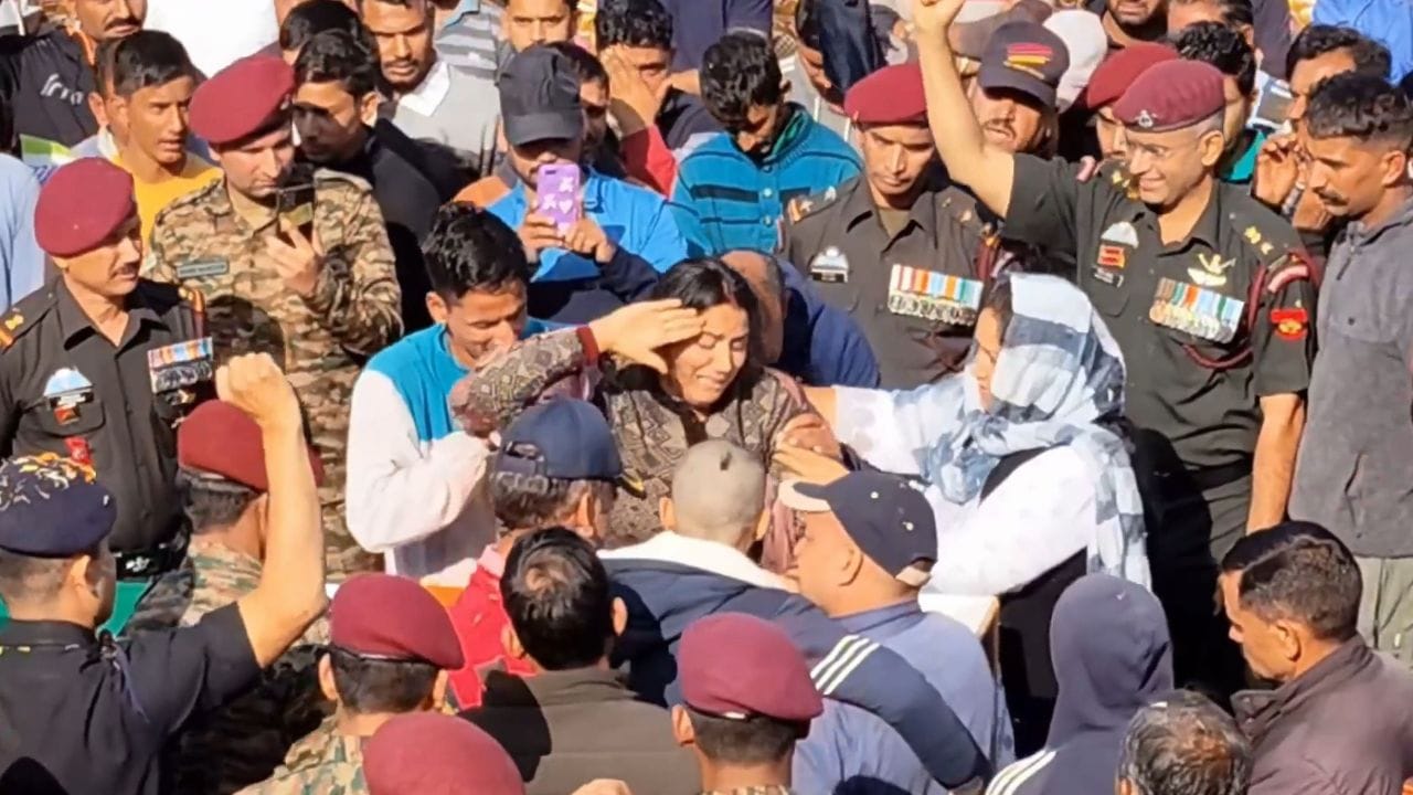 mandi rakesh kumar martyred in kishtwar encounter with terrorists funeral today