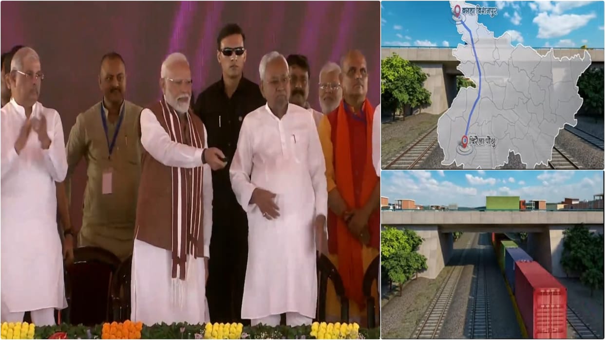 Aurangabad News: PM Modi gave new bypass rail line project to Gaya-Garhwa railway section, distance and time