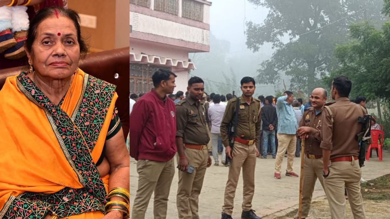Balrampur: The miscreants entered the house, killed the woman and looted the jewellery.