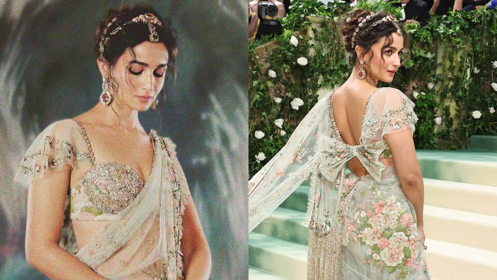 Fashion Tips for wearing backless blouse with saree or lehenga