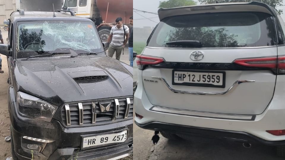 Encounter in Panchkula Criminals travelling in stolen vehicles opened fire on police, one injured