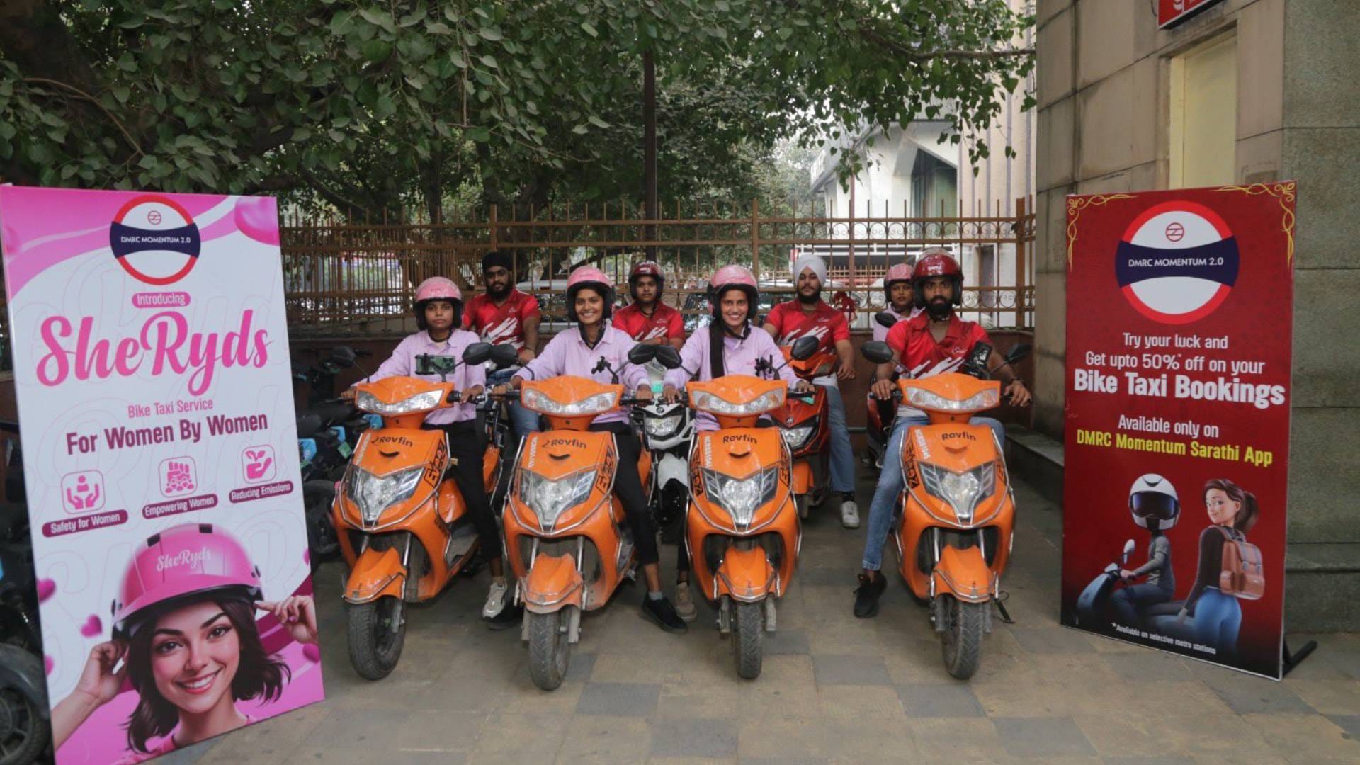 Delhi Metro Bike Taxi Service Fare timing and Route Details in Hindi