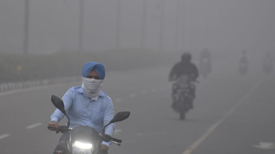 Fog in Chandigarh weather update