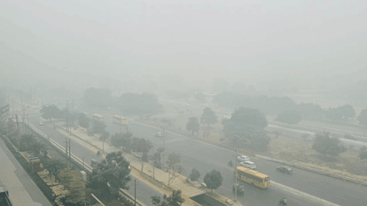 Delhi-NCR Weather Forecast Today: Delhi AQI Visibility 100 meters Season First Fog engulfs North Indi