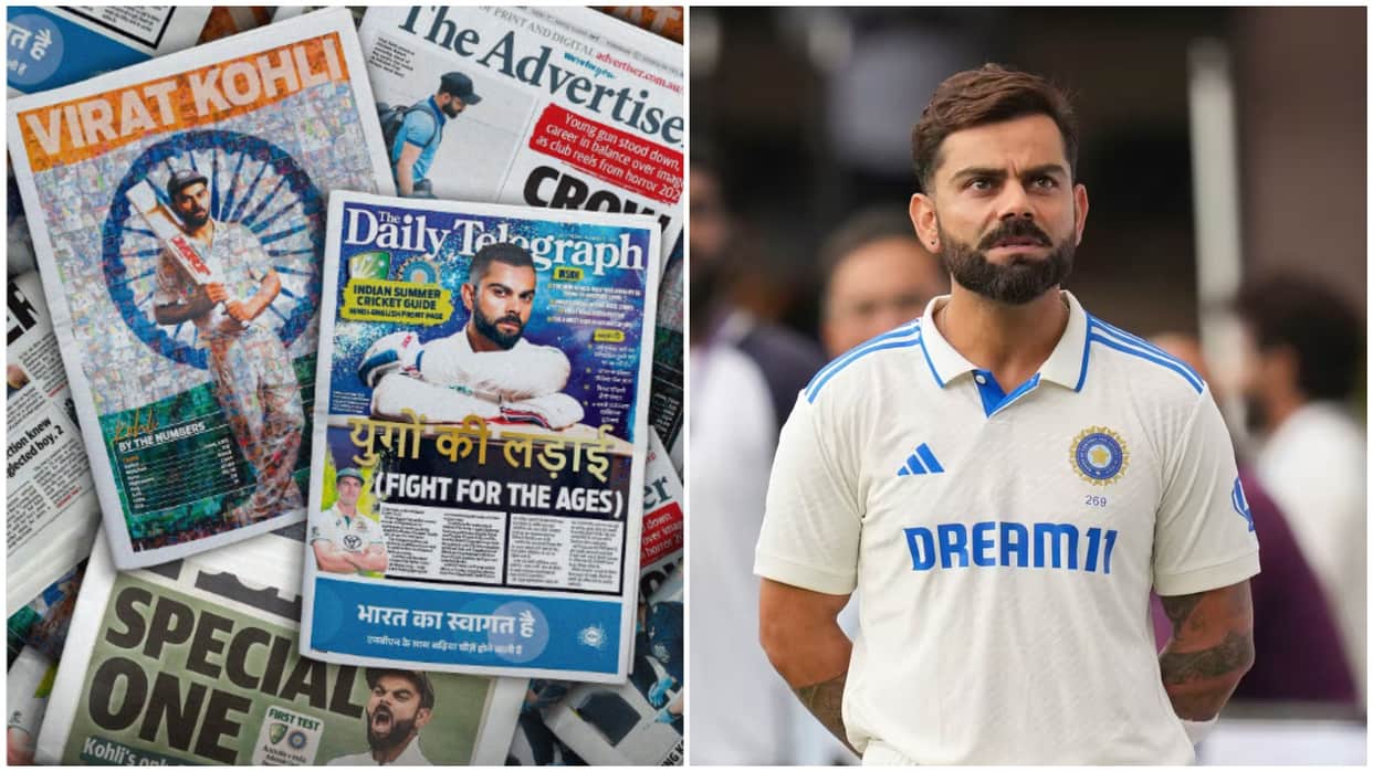 IND vs AUS: Virat dominated Australian media, described as 'Fight of the ages' to Kohli's 'farewell series'