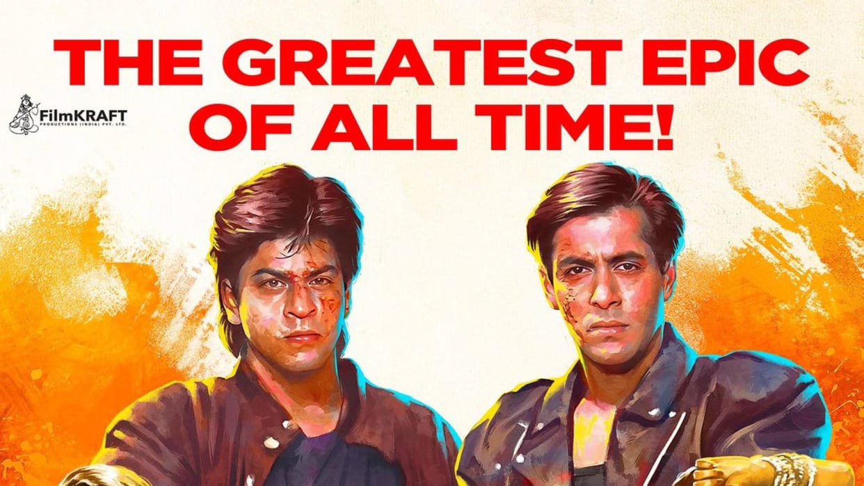 Salman Khan shares Karan Arjun Re Release Trailer film is going to release worldwide on 22nd November