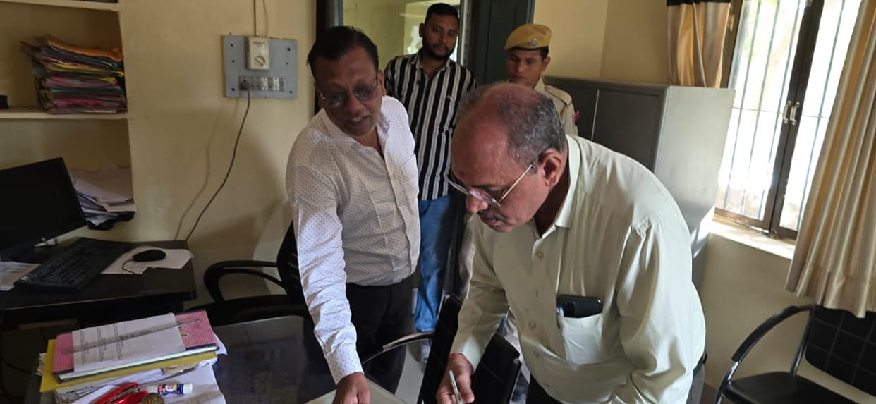 21 employees were found absent, show cause notice issued in abu road