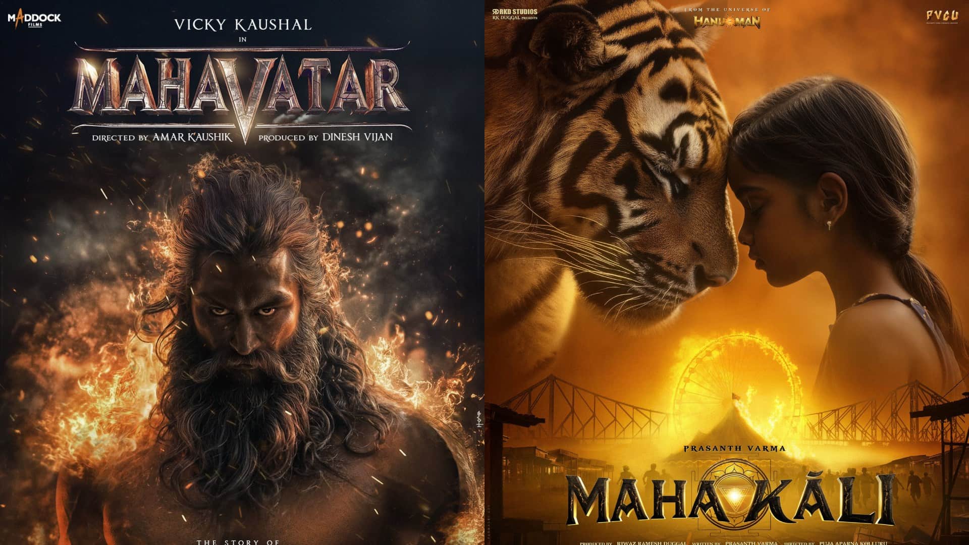 Dinesh Vijan Announces movie on Vishnu Avatar Parshuram Posters become talk of the town for AI Use