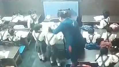 Kanpur: Report filed against teacher who slapped nursery student by pulling his hair