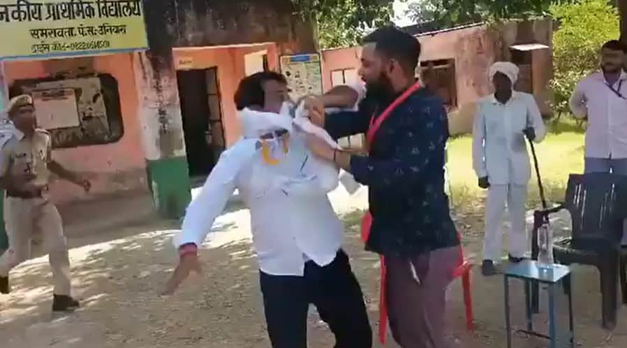 निर्दलीय प्रत्याशी नरेश मीणा ने जड़ा SDM को थप्पड़