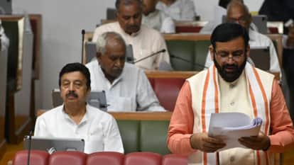 Haryana Budget Session CM Nayab Saini expresses condolences on demise of Speaker mother