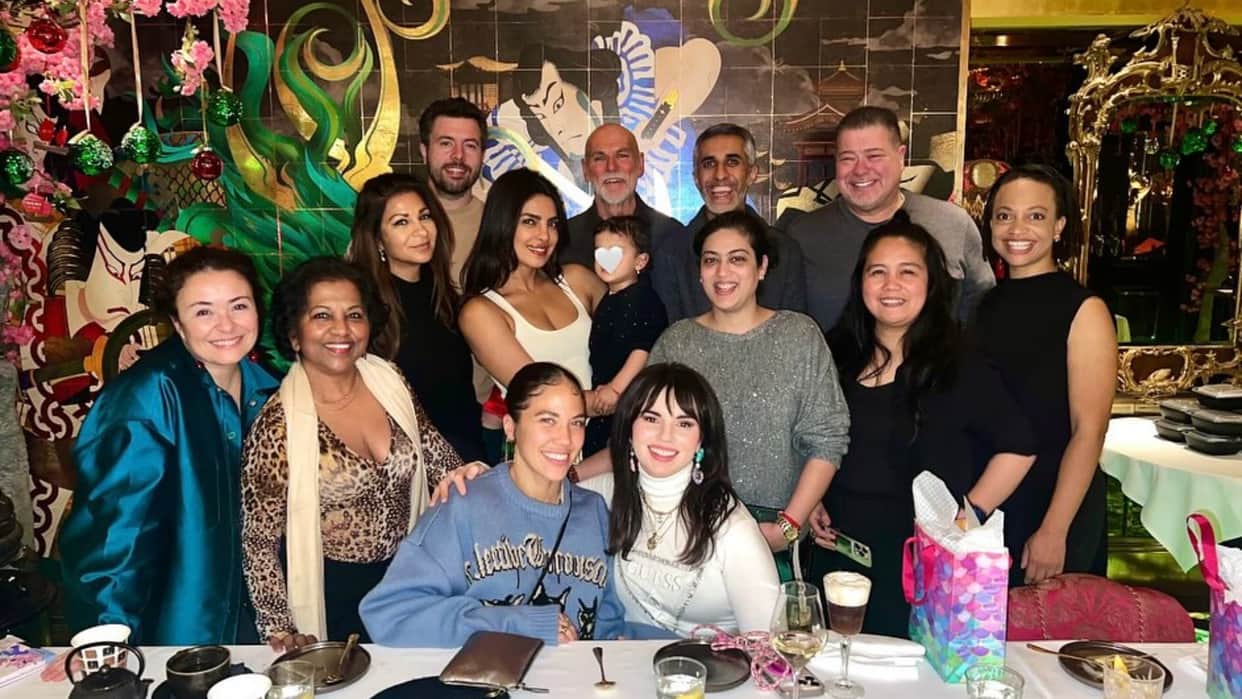 Shooting of Citadel Season 2 completed Priyanka Chopra expressed gratitude to team Malti also seen in her lap