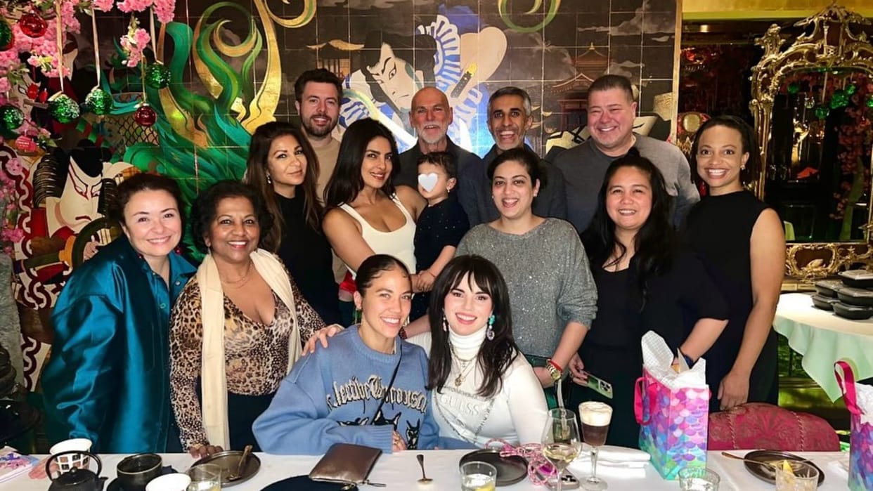 Shooting of Citadel Season 2 completed Priyanka Chopra expressed gratitude to team Malti also seen in her lap