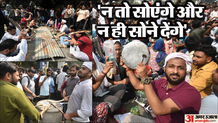 Prayagraj News Uppsc Aspirants Protest Enters Its Third Day Demanding One Day, One Shift Exams – Amar Ujala Hindi News Live