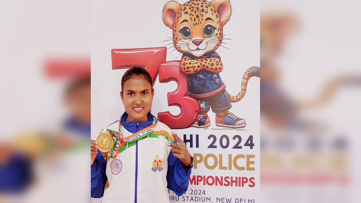 Achievement: Reshma Patel won gold medal in 10 km walking, competition held in Delhi