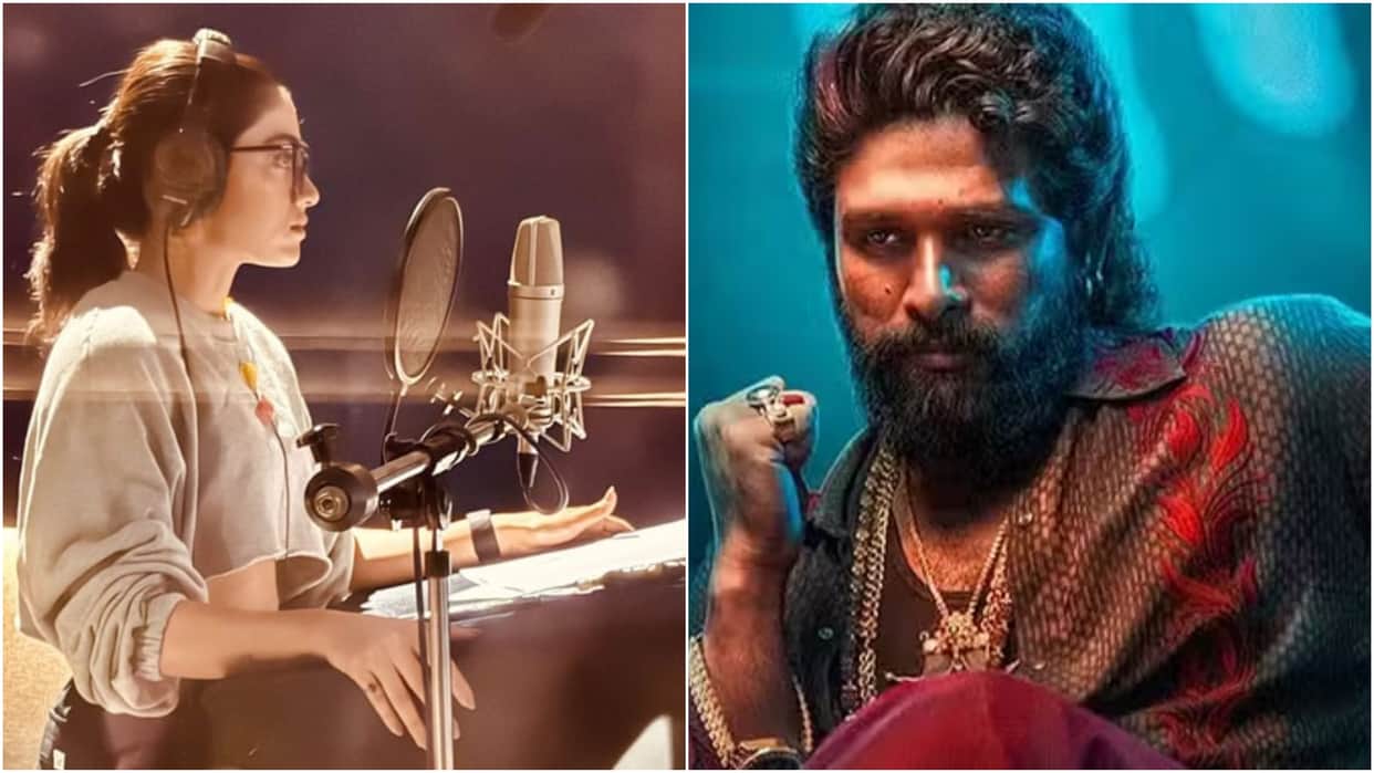 Rashmika Mandanna has wrapped up dubbing for Allu Arjun Pushpa 2 The Rule said big thing about movie