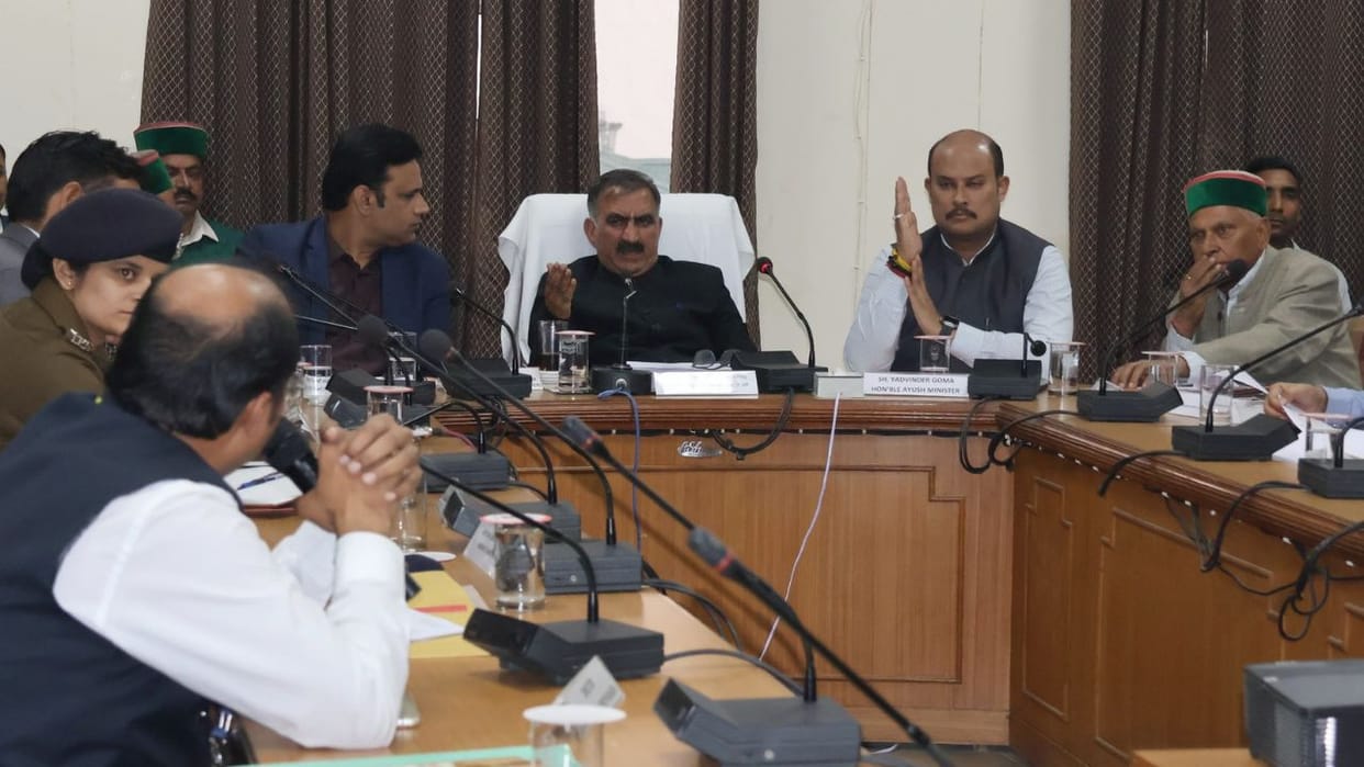 CM Sukhvinder Singh Sukhu said will continuously monitor the major projects of Kangra