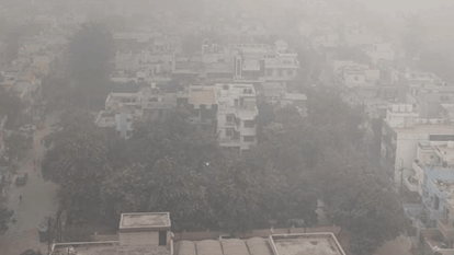 Delhi-NCR Weather Forecast Today: Delhi AQI Visibility 100 meters Season First Fog engulfs North Indi