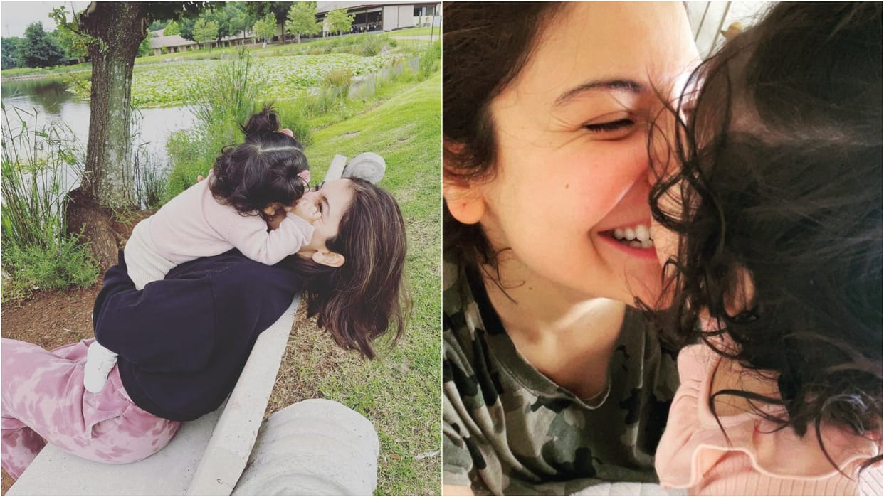 Childrens Day 2024: Anushka Sharma treating her kids Son Akaay Daughter Vamika to a healthy serving of noodles