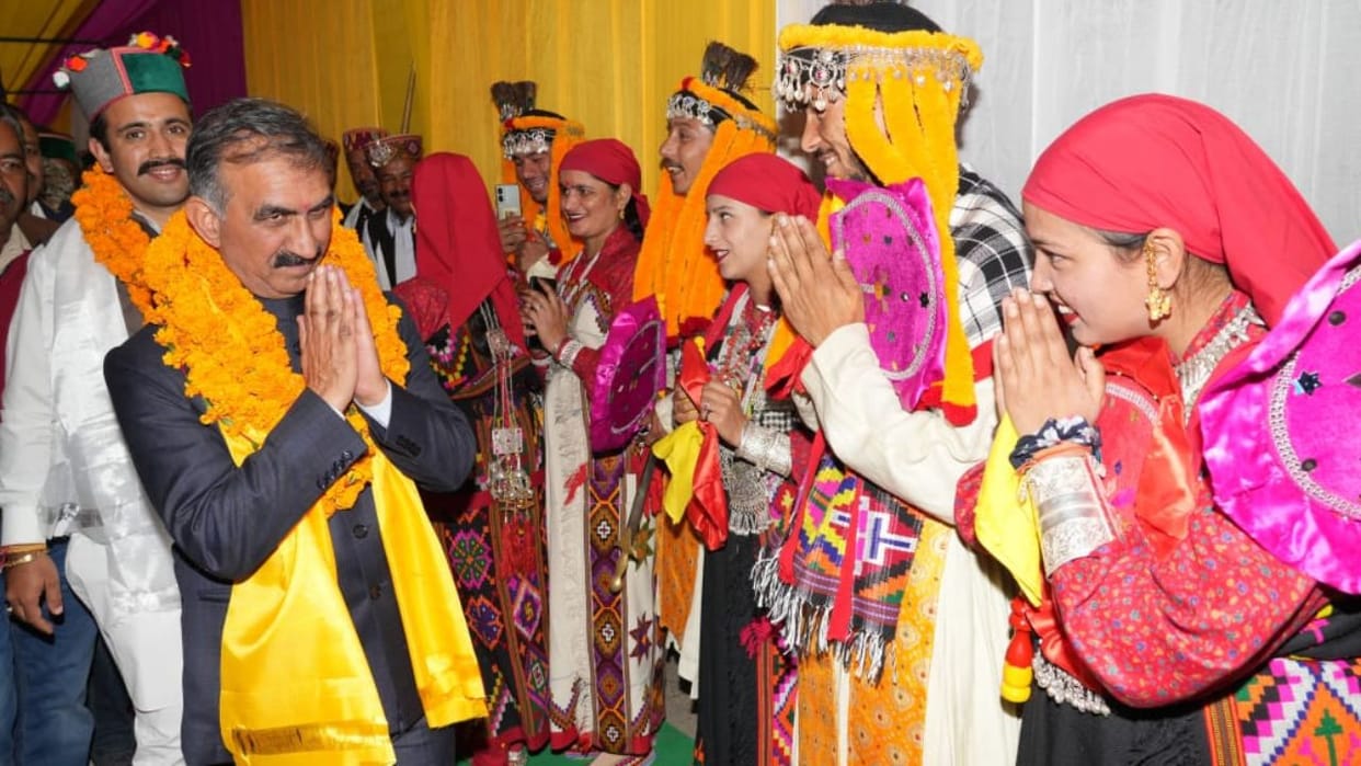 Himachal CM Sukhu announced special relief package for disaster affected Samej and Bagi Pul areas