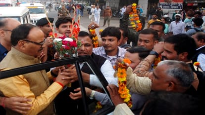 Baghpat: State Deputy Chief Minister Brajesh Pathak said, SP gave protection to goons, BJP is eliminating them