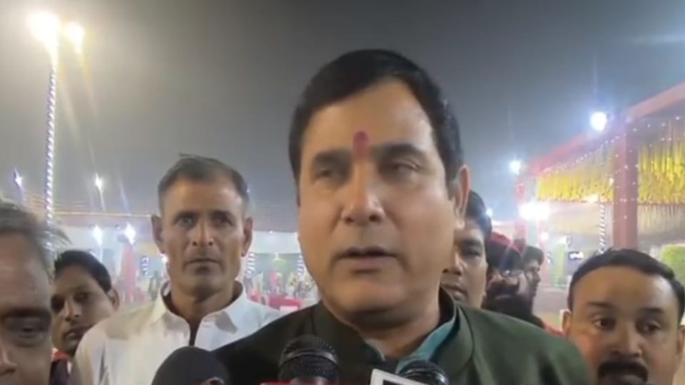 Religious identity to temple entry-khatana will tell Bhai  or Bhaijaan, says BJP MLA in Baghpat
