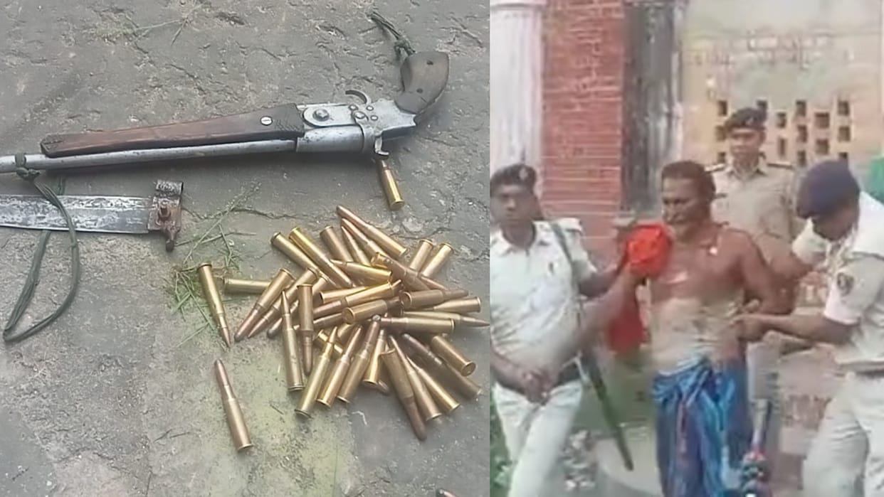Bihar News : Firing at Kameshwar Religious Trust complex office, bihar police arrested Darbhanga news