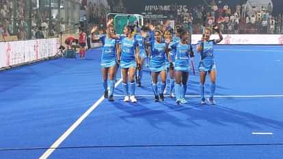 Bihar Women's ACT Hockey : थाईलैंड पर भारत की जीत में दीपिका की महत्वपूर्ण भूमिका, अगला मुकाबला चीन के खिलाफ Bihar Women's ACT Hockey : Deepika played an important role in victory of india against Thailand