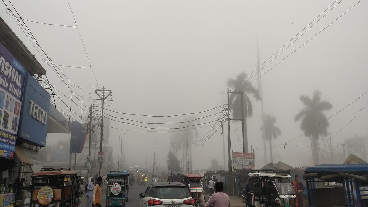 Fog in Lakhimpur Kheri is like December-January but temperature is like October