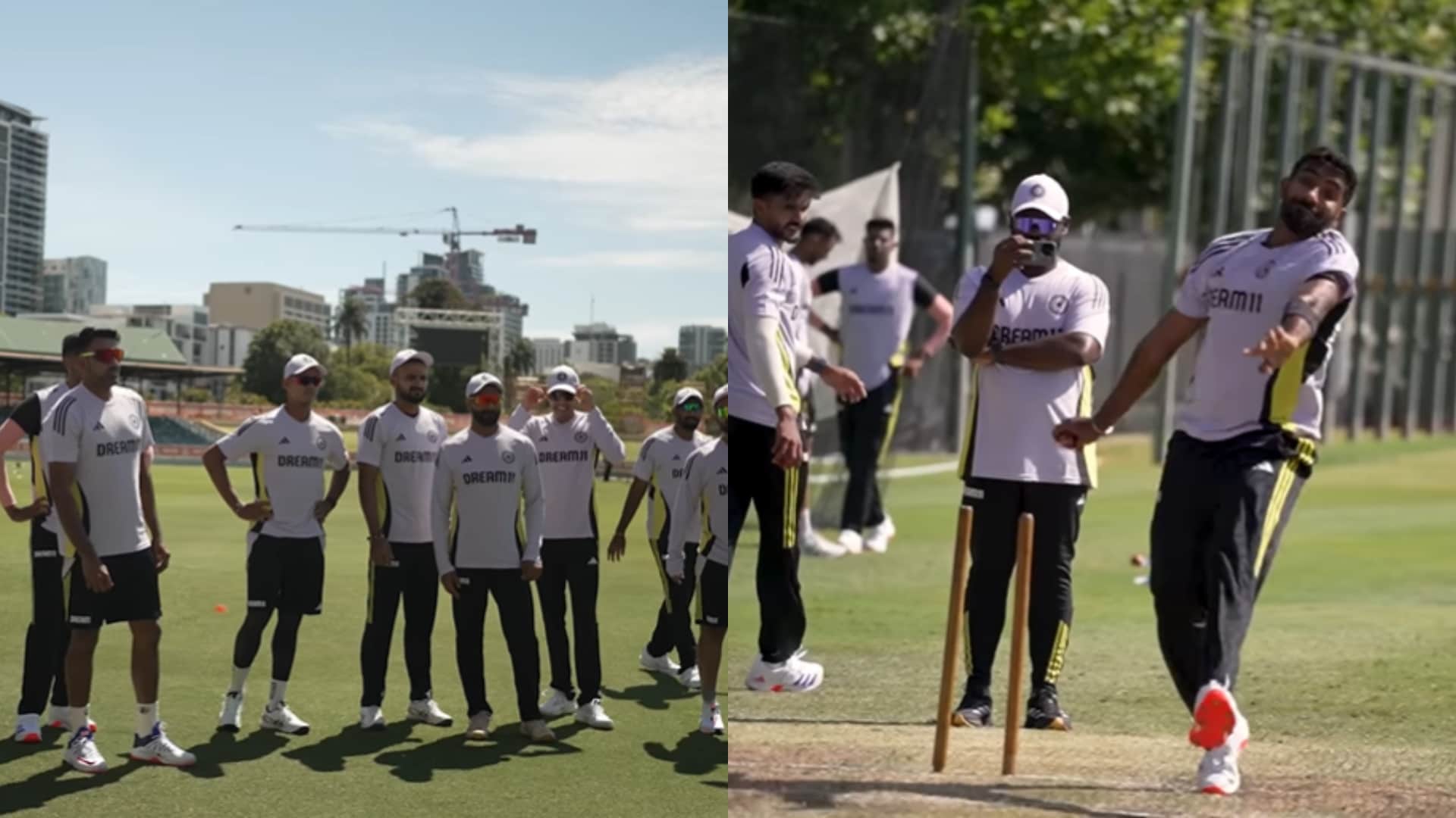 IND vs AUS: Indian team practice session, batsmen practiced short balls and bowlers practiced bouncers, VIDEO