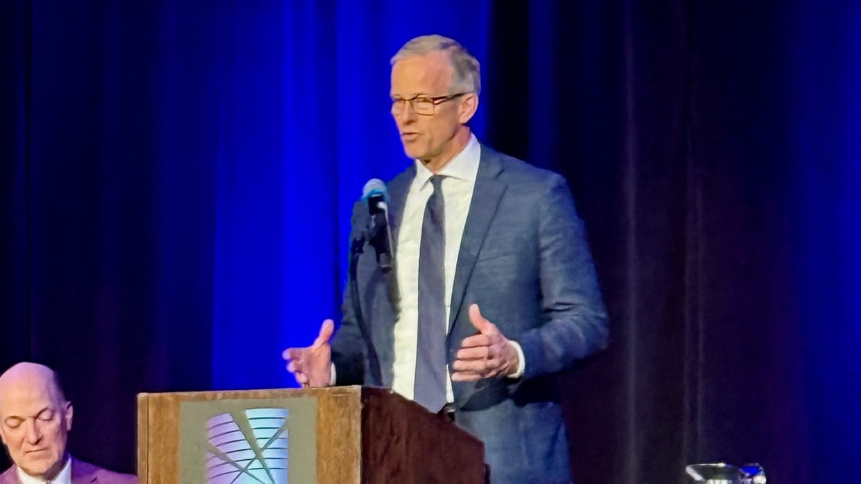 Republicans nominate John Thune as the next Senate majority leader, promises to work closely with Trump