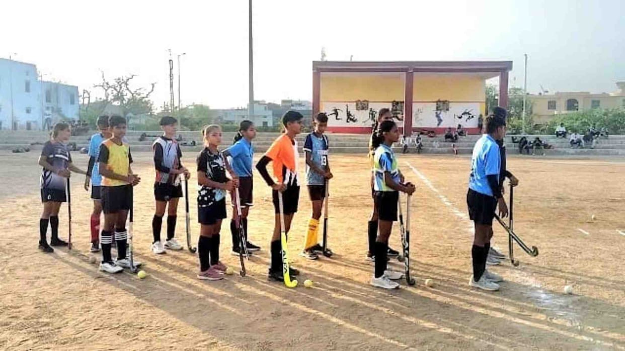 Kekri News: Training for the 68th National School Hockey Competition begins in Kekri