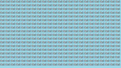 तस्वीर में पिंकी के बीच लिखा है रिंकी, खोजने वाला कहलाएगा जीनियस