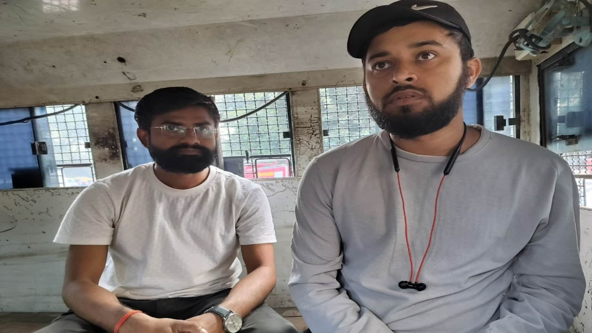 Uppsc protest students detained prayagraj police in morning