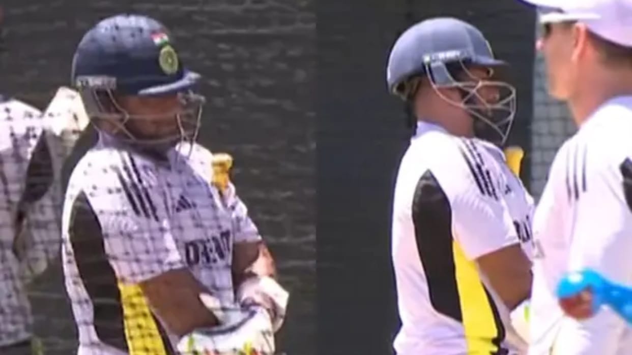 ind vs aus: sarfaraz khan got injured during practice session video goes viral know health update