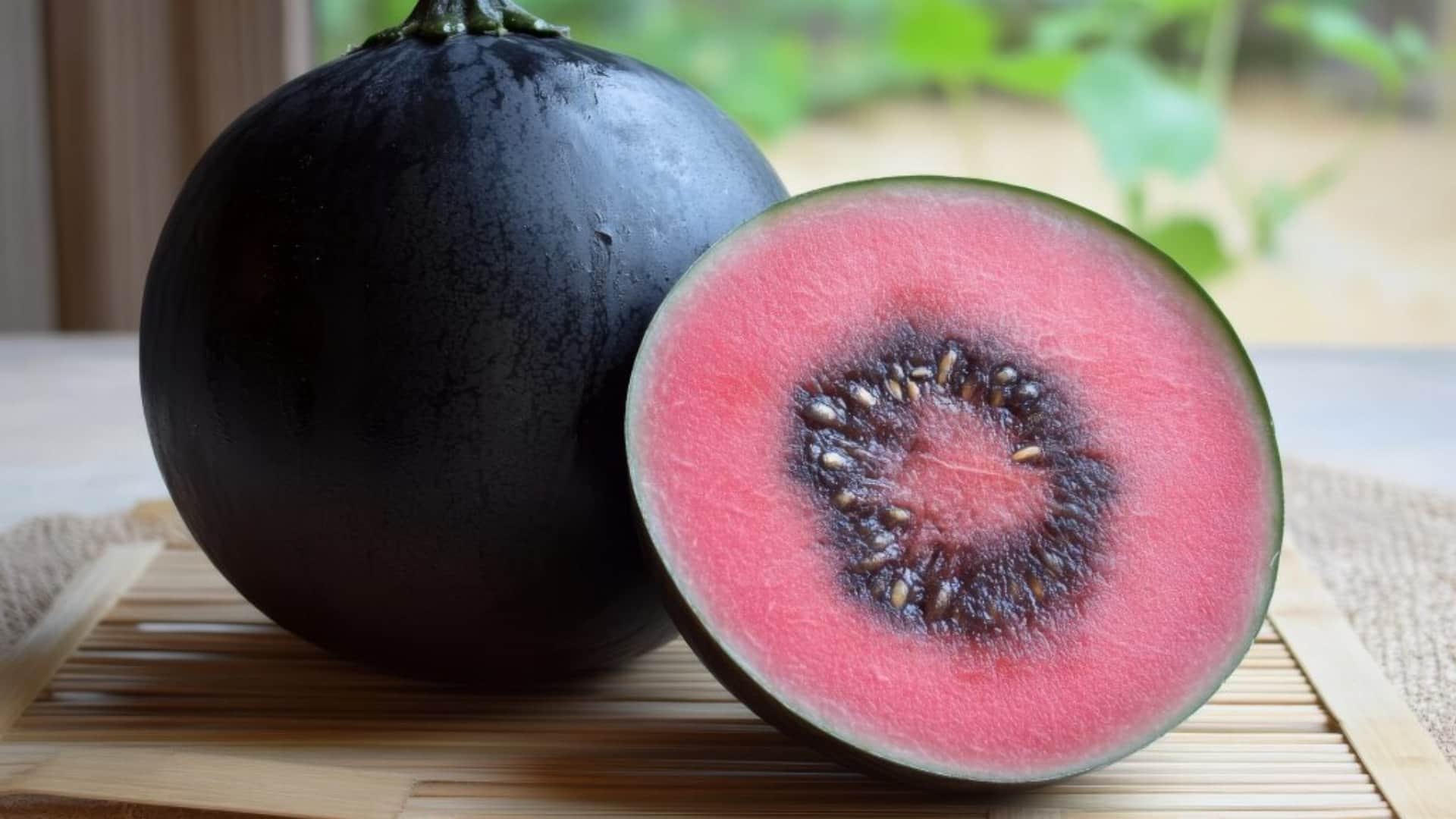 world's most rare and expensive densuke black watermelon The Reason Densuke Watermelons Are So Expensive