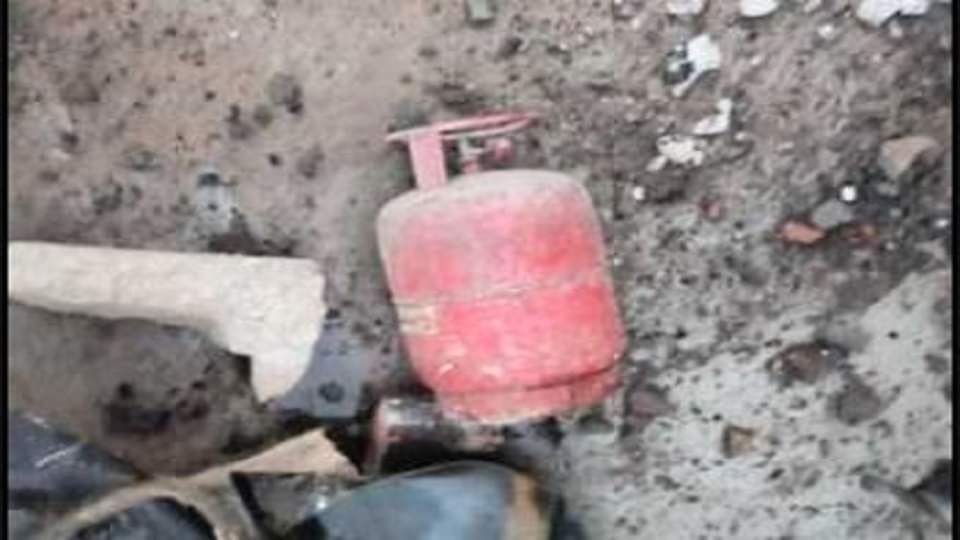 massive fire broke out in cardboard factory people frightened by explosions in cylinders female workers burnt