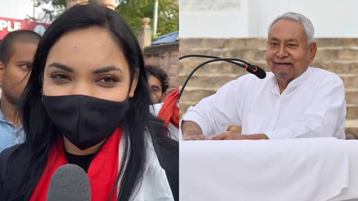 Bihar News : The Plurals Party pushpam priya chaudhary targeted CM Of Bihar nitish kumar
