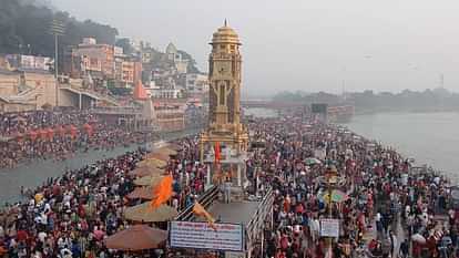 Haridwar Kumbh Kanwar Mela Crores rp spent on plans ignored bench broken on dam thieves uprooted solar lights